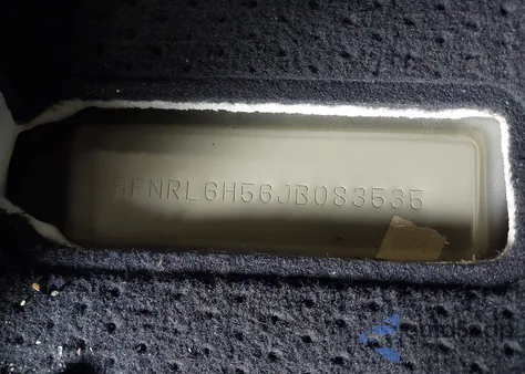 2018 Honda Odyssey Ex из США, поврежденный, VIN 5FNRL6H56JB083535